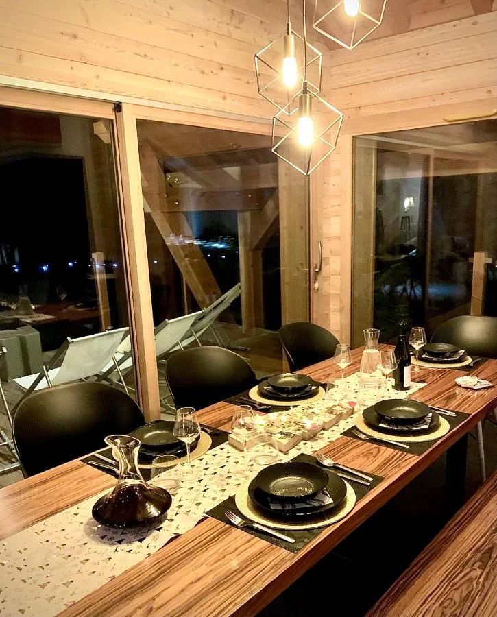 Chalet Naïga — Montgenèvre — mobilier sur mesure HCI, photo 5